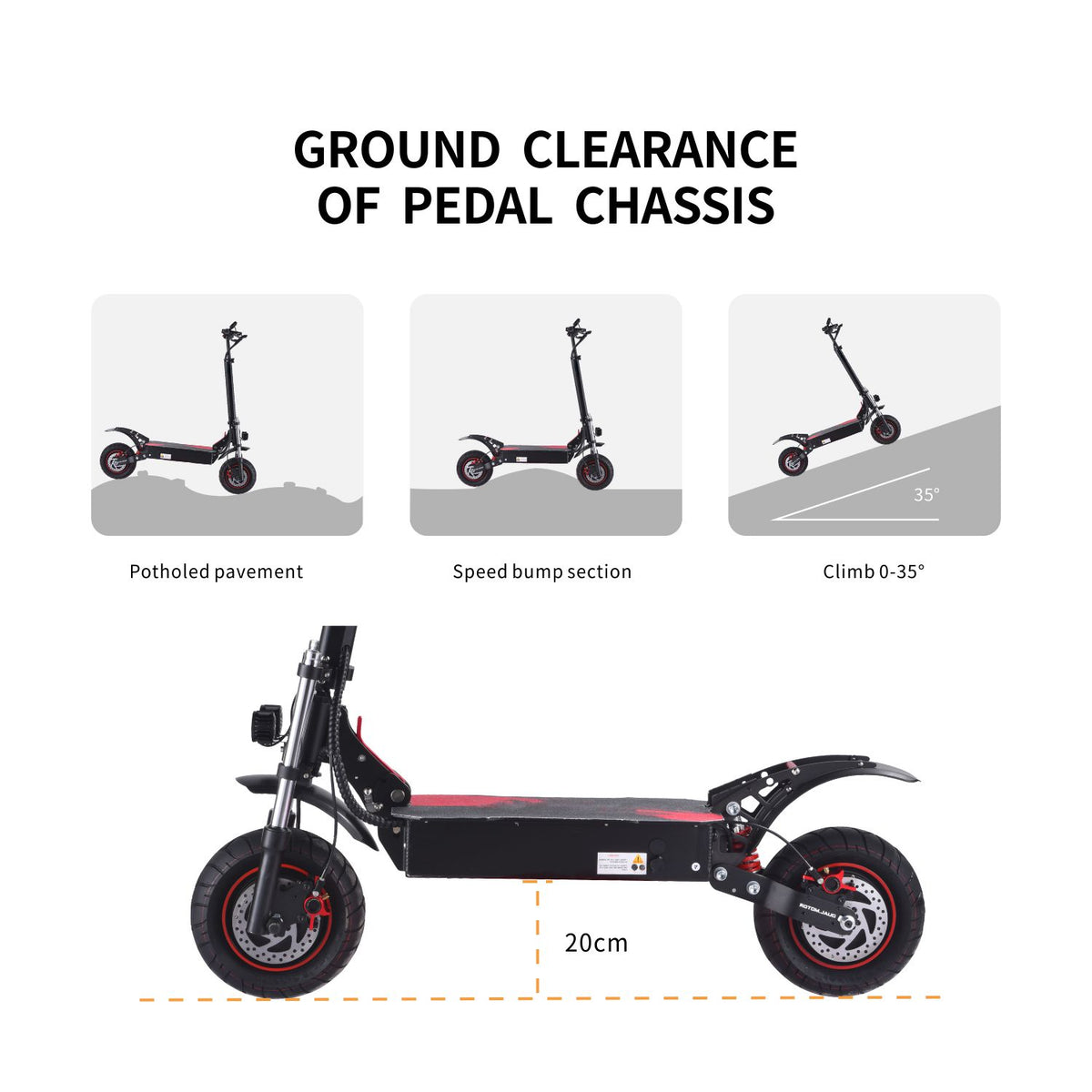 STH10G Off-Road E-Scooter | 70km/h | 80km Range | Foldable Design