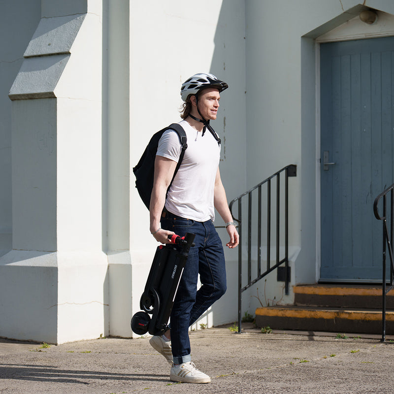 FoldNGo6 Electric Scooter | 25 km/h Speed | 20 km Max Range | Foldable & Removable Battery | Dual Brakes