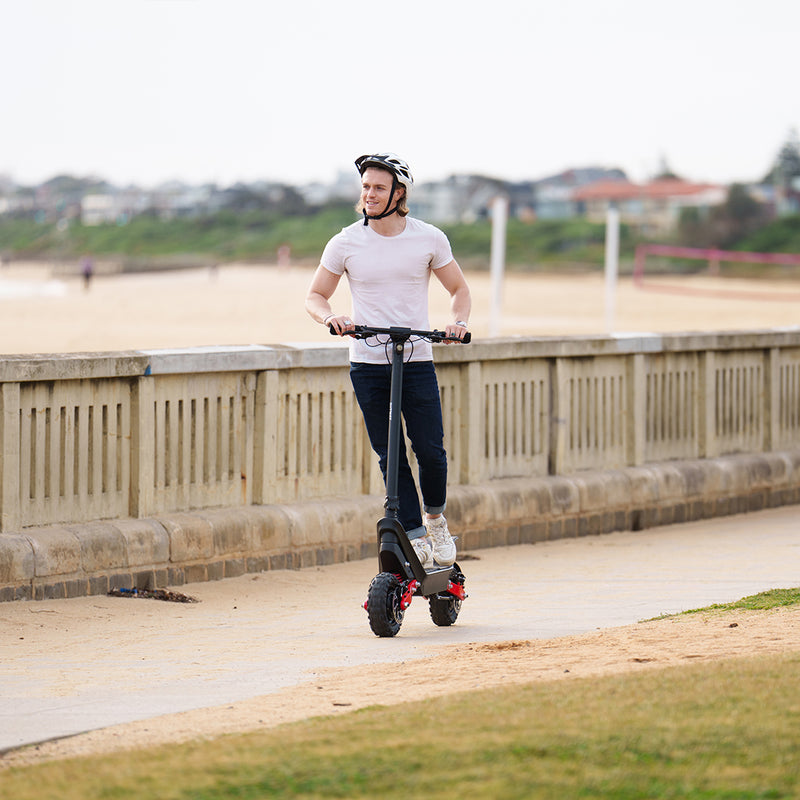 Outback Beast 10 Electric Scooter | 50km/h | 100km Range | Dual 600W Motors | Foldable Design
