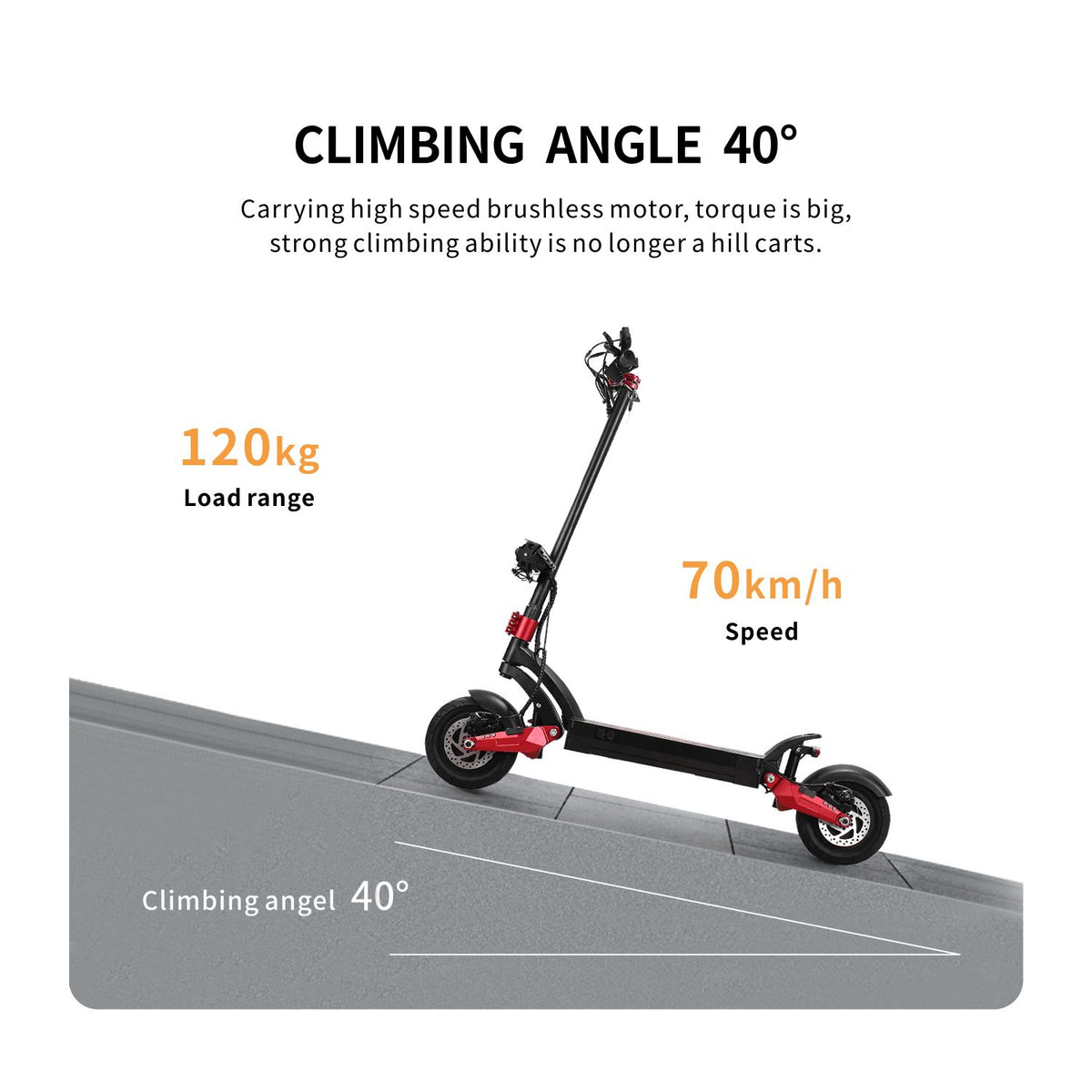 OW-STH07X Off-Road E-Scooter | 70km/h | 60km Range | Foldable Design