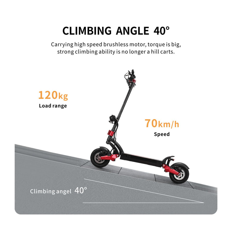 OW-STH07X Off-Road E-Scooter | 70km/h | 60km Range | Foldable Design