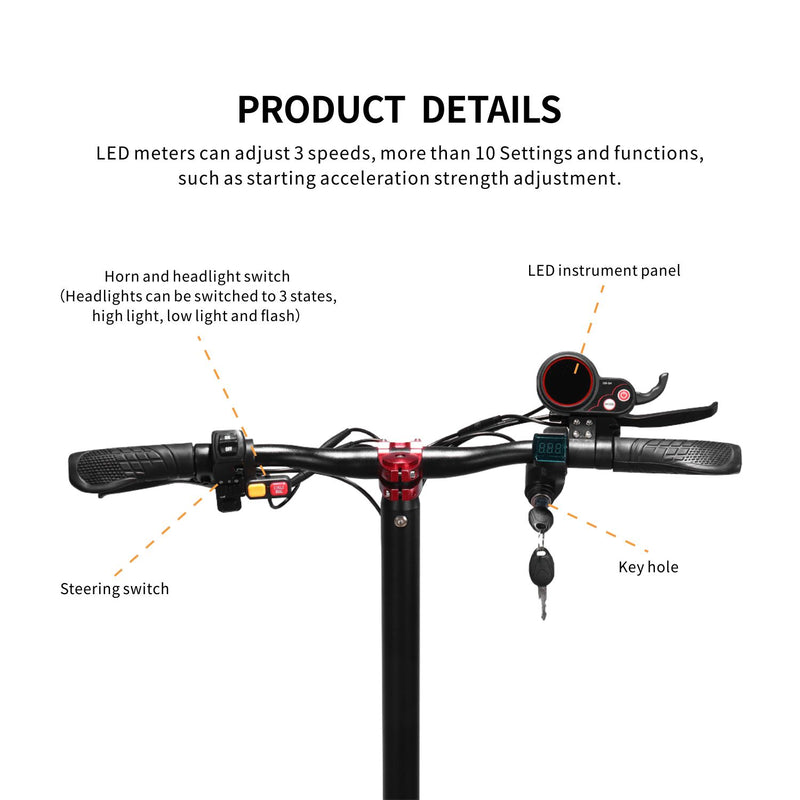 OW-STH07X Off-Road E-Scooter | 70km/h | 60km Range | Foldable Design