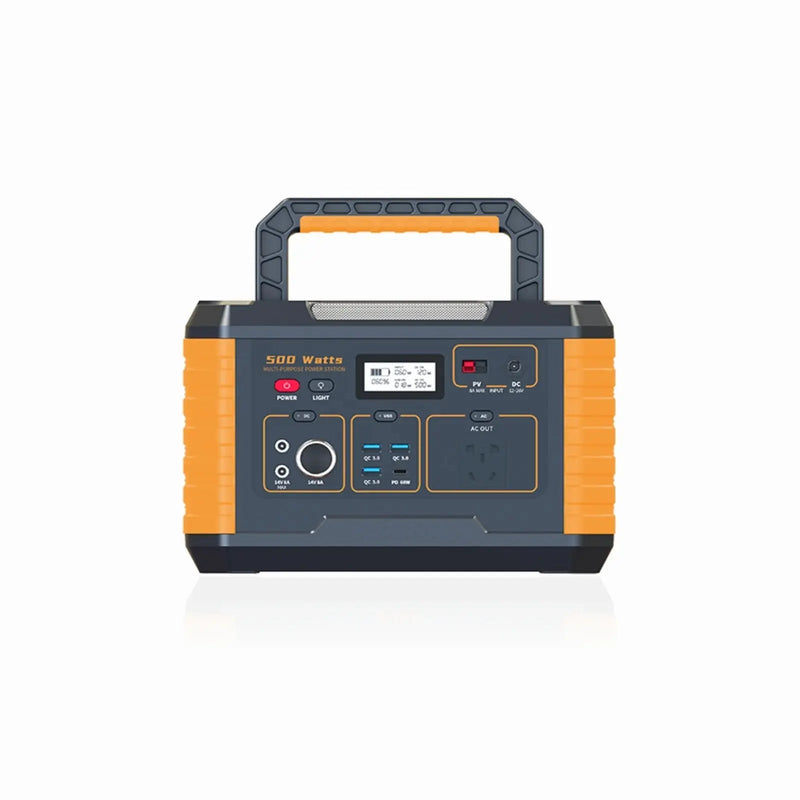 Pylux OSP500 Portable Power Station – 500W/519Wh Solar-Ready Battery for Camping & Emergencies